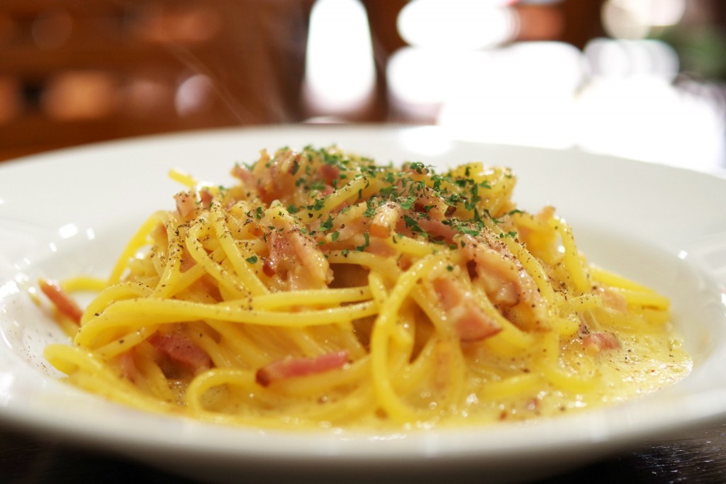 Accords pâtes et vins : Carbonara