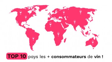 Top 10 des pays consommateurs de vin