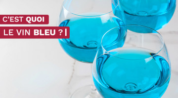avez-vous déjà bu du vin bleu?