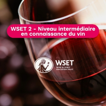 Formation certifiante WSET niveau 2 en vin