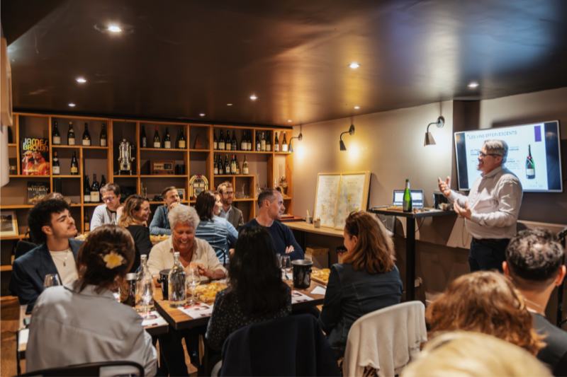 Dégustation de vin à Paris